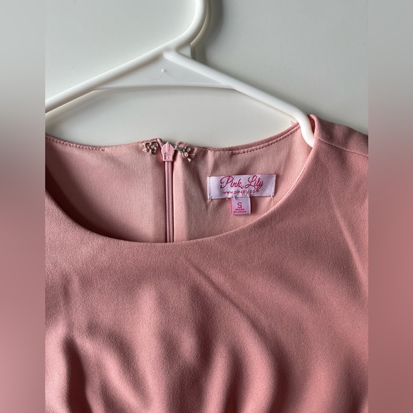 Pink Lily I'll Always Need You Mini Dress in Mauve - Picture 3 of 3